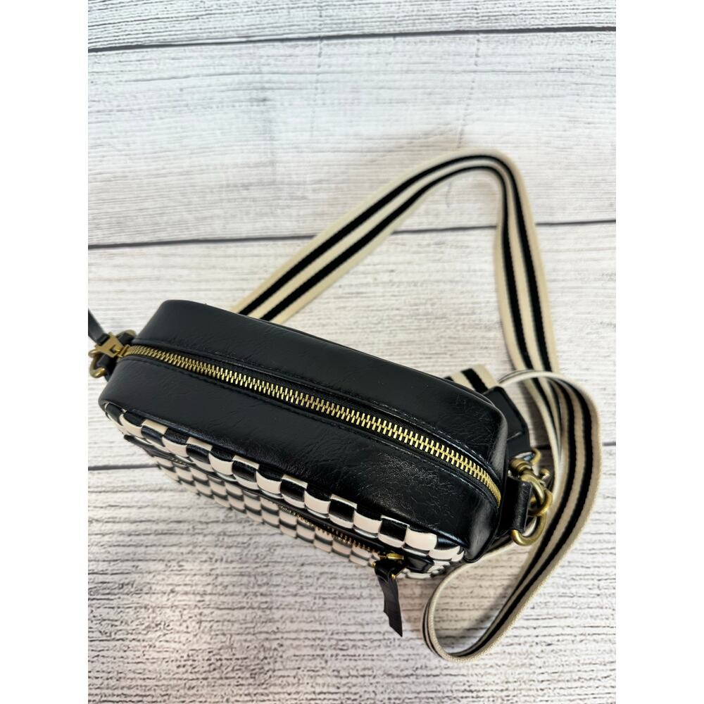 Universal Thread Black & Cream Checkered Small Cr… - image 5